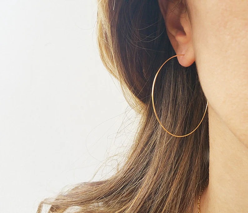 120Pcs Beading Hoop Earrings for Jewelry Making,Triangle Beading Earrings  Hoo